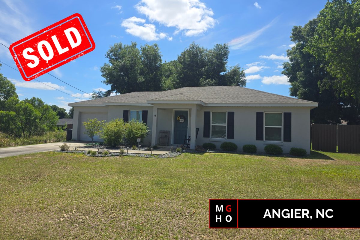 Sold home in Angier, NC — Inherited — Closed in 16 days — purchased for cash by My Guaranteed Home Offer