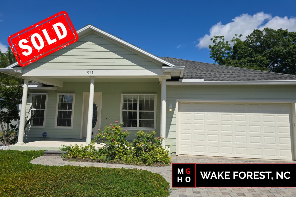 Sold home in Wake Forest, NC — Deferred maintenance — Closed in 14 days — purchased for cash by My Guaranteed Home Offer
