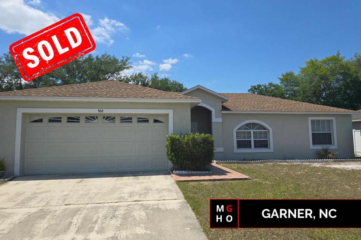 Sold home in Garner, NC — As-is — Closed in 9 days — purchased for cash by My Guaranteed Home Offer